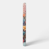 3D Blumenfantasy Bernese Mountain Dog Birds View Samsung Galaxy Hülle (Linke Seite)