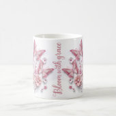 3D-Blush-Bloom-Butterfly-Traum Kaffeetasse (Mittel)