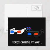 3D-Brille Postkarte (Vorne/Hinten)
