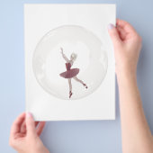 3D Bubble Ballerina 3 Flyer (Hand)