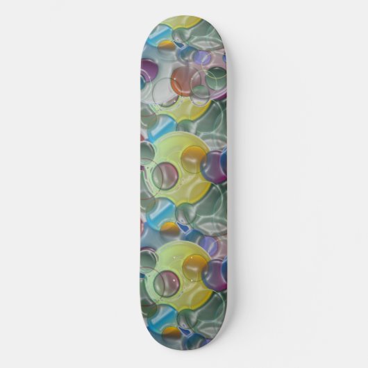 3D-Bubbles-Skateboard Skateboard (Vorderseite)