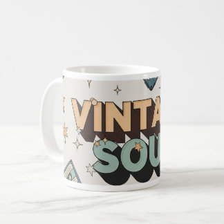 3D-Buchstaben & Kassettendesign Kaffeetasse