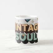 3D-Buchstaben & Kassettendesign Kaffeetasse (Mittel)