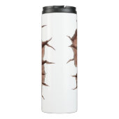 3D Bulldog Cradle Hole Thermosbecher (Rückseite)