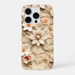 3D Bunte Blume iPhone 16 Pro Hülle