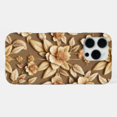 3D Bunte Blume iPhone Hülle (Rückseite (Horizontal))
