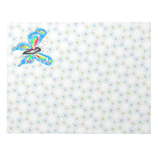 3D Butterfly Notizblock (Vorderseite)