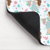 3D Butterfly Wall Art Mousepad (Ecke)