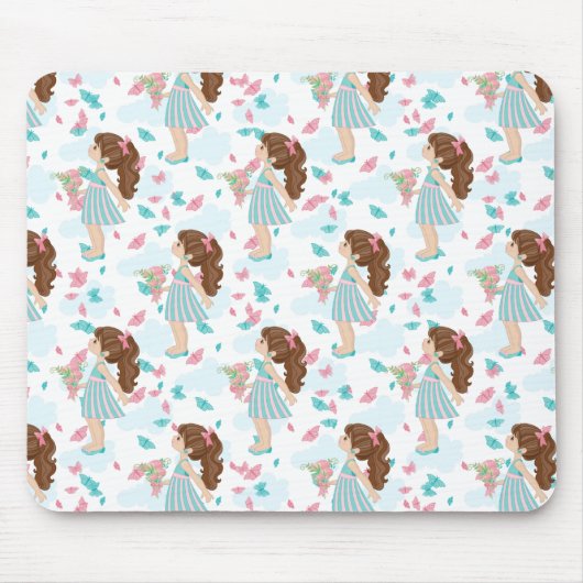 3D Butterfly Wall Art Mousepad (Vorne)