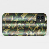 3D-Camouflage Case-Mate iPhone Hülle (Rückseite (Horizontal))