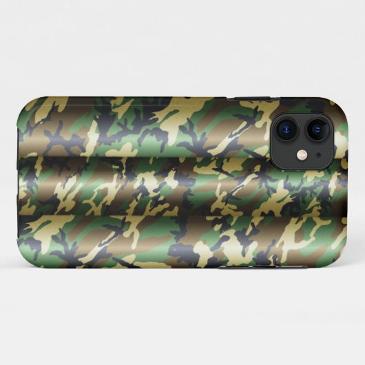 3D-Camouflage Case-Mate iPhone Hülle (Rückseite (Horizontal))