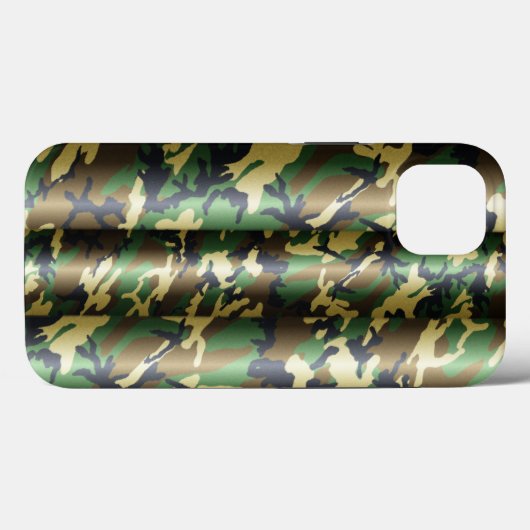 3D-Camouflage Case-Mate iPhone Hülle (Rückseite (Horizontal))