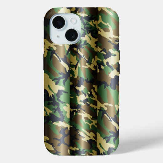 3D-Camouflage Case-Mate iPhone Hülle (Rückseite)