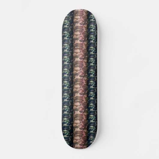 3D-Camouflage-Combo Skateboard (Vorderseite)