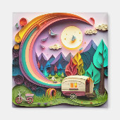 3D-Camping Magnet (Vorne)
