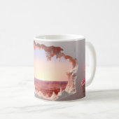 3D Canyon im Dusk-Design Kaffeetasse (VorderseiteRechts)