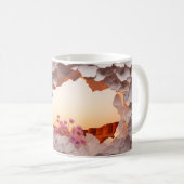 3D Canyon im Dusk-Design Kaffeetasse (VorderseiteRechts)