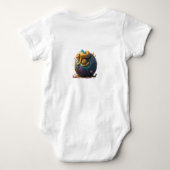 3D-Cartoon Baby Strampler (Rückseite)