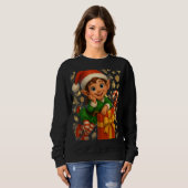 3D cartoon Christmas sweatshirt (Vorne ganz)