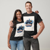 3D Cartoon Gaming Controller T-Shirt-Logo T-Shirt (Unisex)