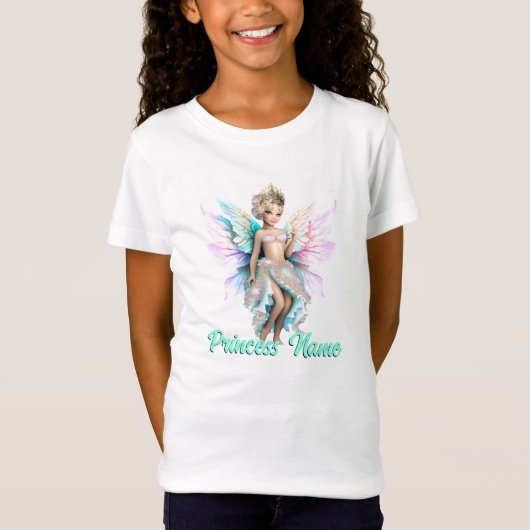 3D-Cartoon-Prinzessin aus Faischnee, wie eine Fant T-Shirt (Vorderseite)