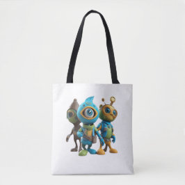 3D-Cartoon-T - Shirt - Leckeres und lebendiges Des Tasche