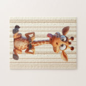 3D-Cartoon-Tierpuzzle Puzzle (Horizontal)
