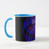 3D Center Flower Petal Geometric Coffee Mug Tasse (Links)