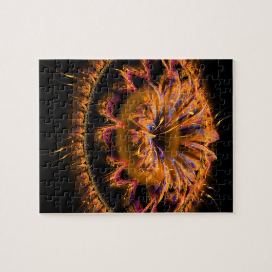 3d Chakra Mandala Puzzle (Horizontal)