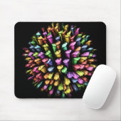 3D Chalk Sticks 1A Mousepad (Mit Mouse)