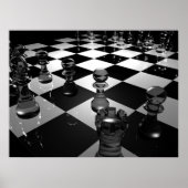 3d_chess_board_wallpaper_3d_models_3d_wallpaper_19 poster (Vorne)