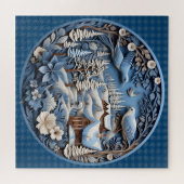 3D Christmas Birds Puzzle (Horizontal)