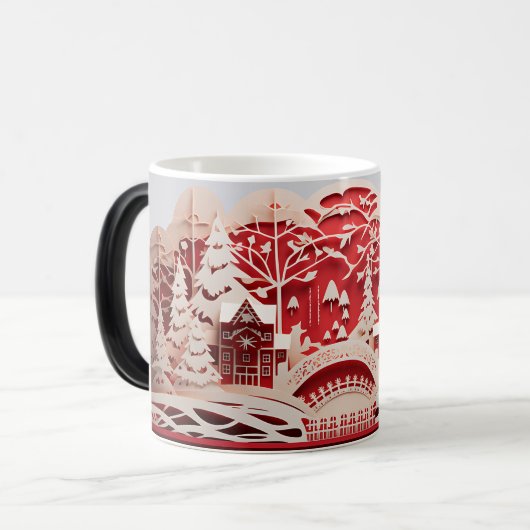 3D-Christmas Verwandlungstasse (Vorderseite Links)