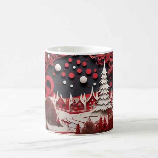 3D-Christmas Verwandlungstasse (Mittel)