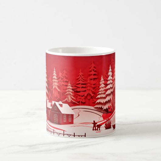 3D-Christmas Verwandlungstasse (Mittel)