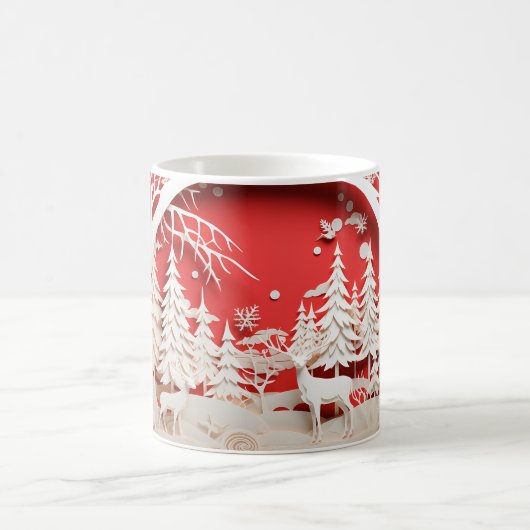 3D-Christmas Verwandlungstasse (Mittel)
