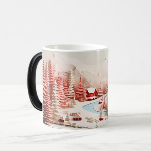 3D-Christmas Verwandlungstasse (Vorderseite Links)