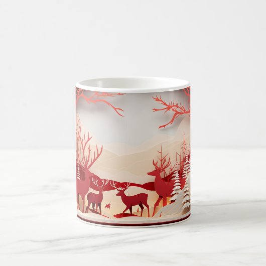 3D-Christmas Verwandlungstasse (Mittel)