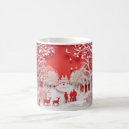 3D-Christmas Verwandlungstasse (Mittel)