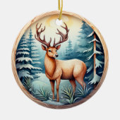 3D CLASSIC CHRISTMAS DER KERAMIK ORNAMENT (Vorne)