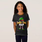 3D Cookie Tester Elf Family Matching T-Shirt (Vorne ganz)