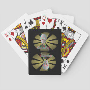 3D Crazy Spielkarten