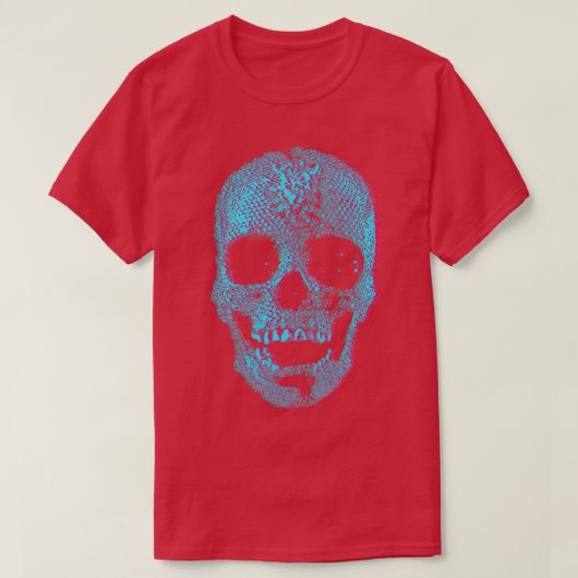 3D Crystal Skulls Design T-Shirt (Design vorne)