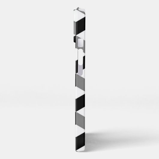 3D Cube Art Muster iPhone Case  Hülle (Linke Seite)