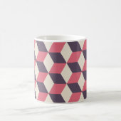 3d Cubes Pattern Kaffeetasse (Mittel)