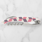 3d Cubes Pattern Kellnermesser (Rückseite)