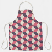 3d Cubes Pattern Schürze (Vorderseite)