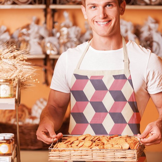 3d Cubes Pattern Schürze