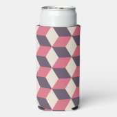 3d Cubes Pattern Selters Dosenkühler (Seltzer Rückseite)