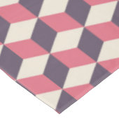 3d Cubes Pattern Tischdecke (Schrägansicht)